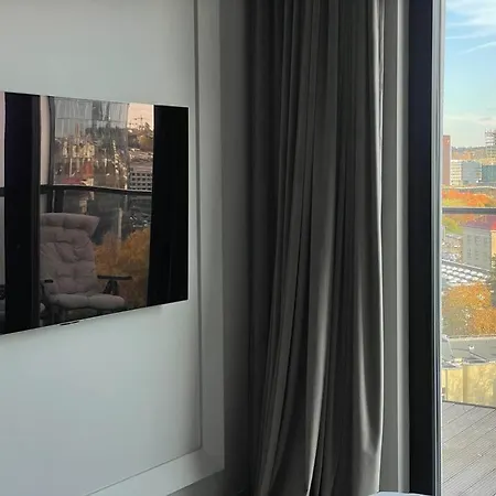Penthouse Luxury With Panoramic View Apartment Vilnius
